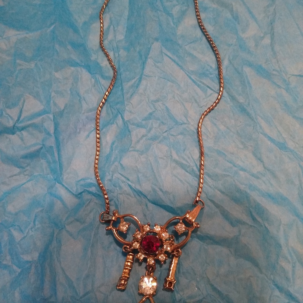 Vintage necklace Gold color